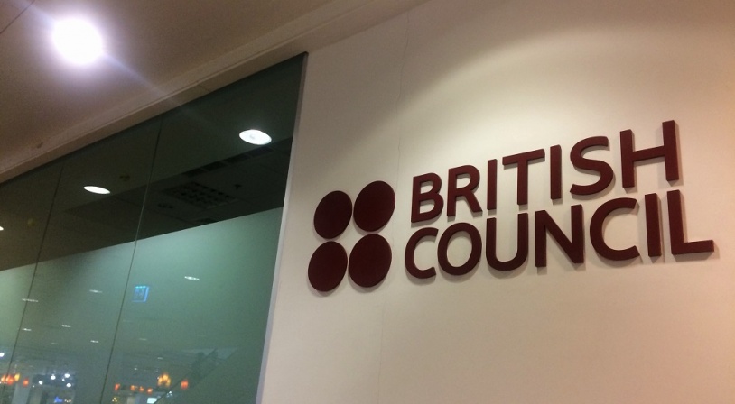 Ecole de langue British Council Couloir d'une école de langue certifiée par le British Council