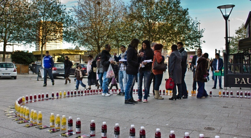 Jeunes de la Brigade d'Action Citoyenne de Roubaix