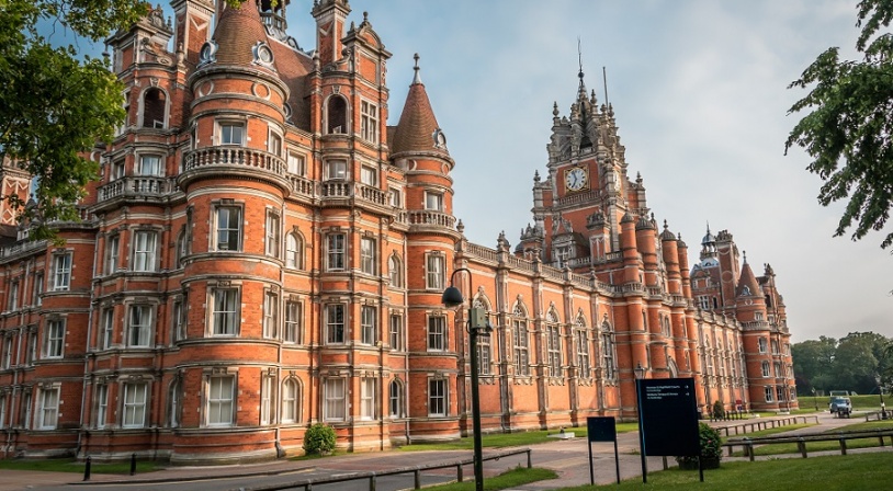 Résidence étudiante du Royal Holloway en Angleterre