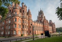 Résidence étudiante du Royal Holloway en Angleterre